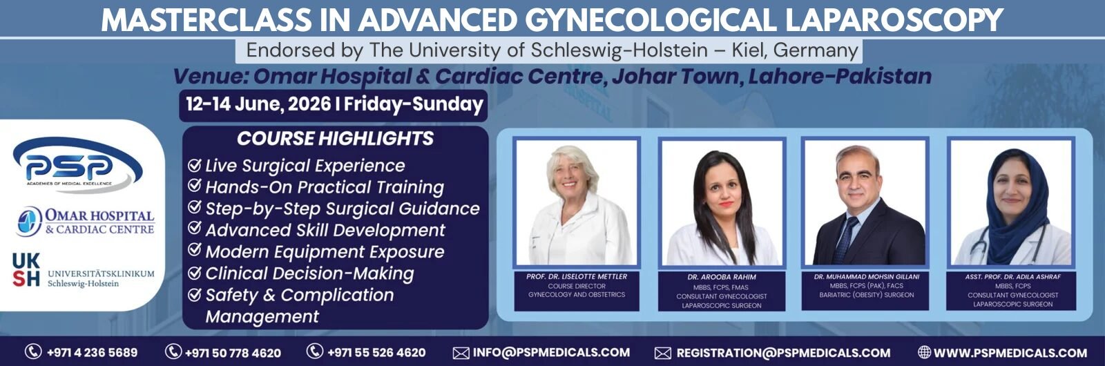 Masterclass In Advanced Gynecological Laparoscopy banner