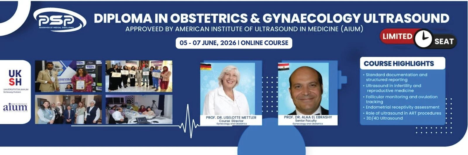 Diploma In Obstetrics and Gynecology Ultrasound – Online